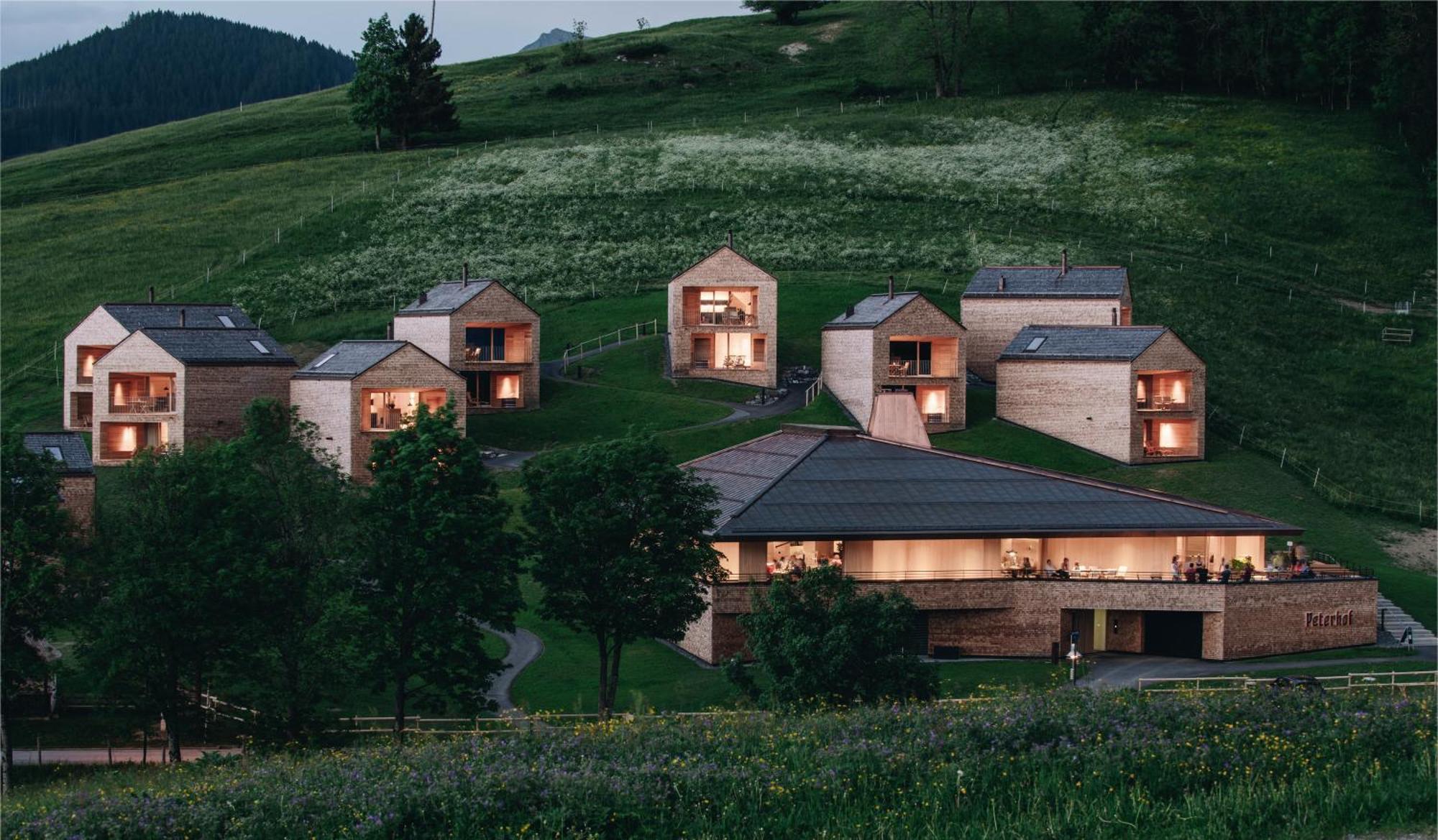 Peterhof Chalets Batschuns Exteriör bild